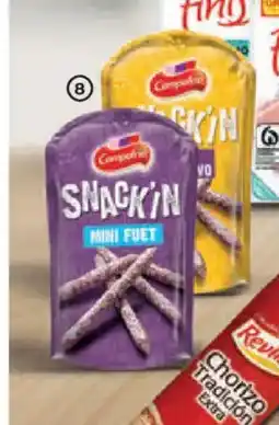 Alimerka CAMPOFRÍO Mini fuet clásico o de pavo oferta