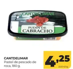 Alimerka CANTDELIMAR Pastel de pescado de roca oferta