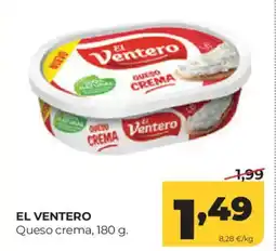Alimerka EL VENTERO Queso crema oferta