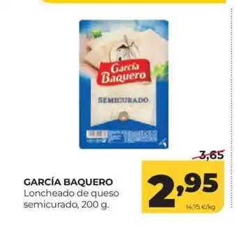 Alimerka GARCÍA BAQUERO Loncheado de queso semicurado oferta