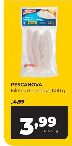 Alimerka PESCANOVA Filetes de panga oferta