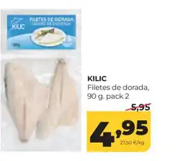 Alimerka KILIC Filetes de dorada oferta