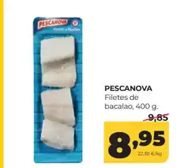 Alimerka PESCANOVA Filetes de bacalao oferta