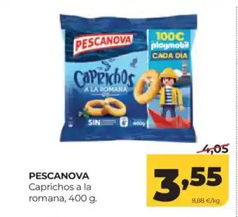 Alimerka PESCANOVA Caprichos a la romana oferta