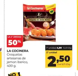 Alimerka LA COCINERA Croquetas artesanas de jamon iberico oferta