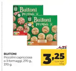 Alimerka BUITONI Piccolini capricciosa o 3 formaggi oferta