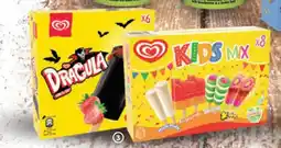 Alimerka FRIGO Helado Drácula o kids mix oferta