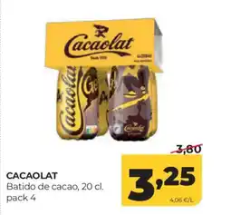 Alimerka CACAOLAT Batido de cacao oferta