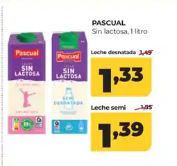 Alimerka PASCUAL Sin lactosa, oferta