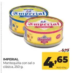 Alimerka IMPERIAL Mantequilla con sal o clásica, oferta