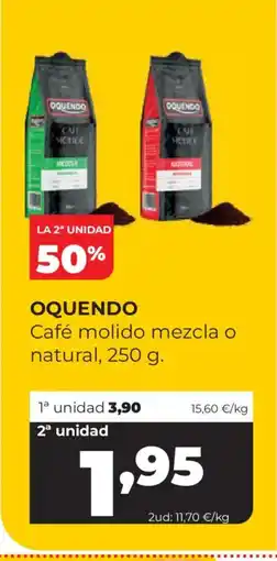 Alimerka OQUENDO Café molido mezcla o natural oferta