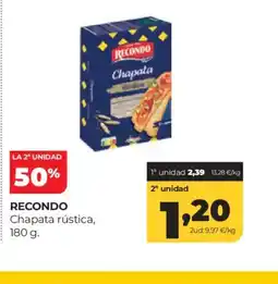 Alimerka RECONDO Chapata rústica oferta