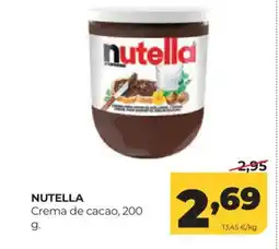 Alimerka NUTELLA Crema de cacao oferta
