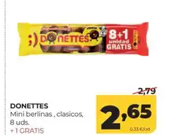 Alimerka DONETTES Mini berlinas, clasicos oferta