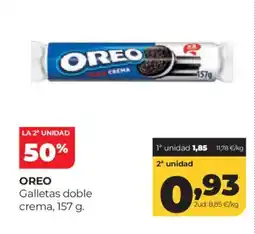 Alimerka OREO Galletas doble crema oferta
