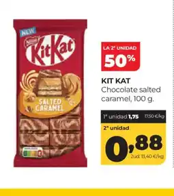 Alimerka KIT KAT Chocolate salted caramel oferta