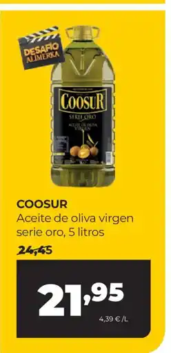 Alimerka COOSUR Aceite de oliva virgen serie oro oferta