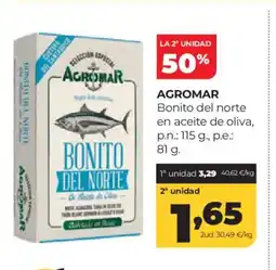 Alimerka AGROMAR Bonito del norte en aceite de oliva oferta