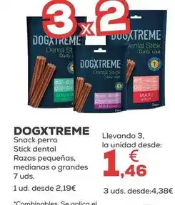 Kiwoko Dogxtreme - snack perro stick dental razas pequeñas oferta