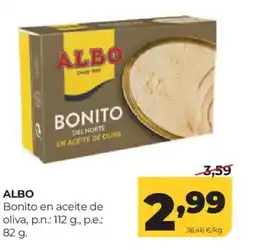 Alimerka ALBO Bonito en aceite de oliva oferta