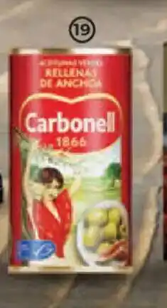 Alimerka CARBONELL Aceitunas rellenas de anchoa oferta