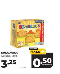 Alimerka DINOSAURUS Galletas oferta