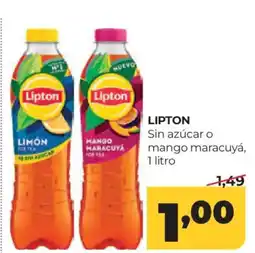 Alimerka LIPTON Sin azúcar o mango maracuyá oferta