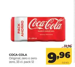 Alimerka COCA-COLA Original, zero o zero zero oferta