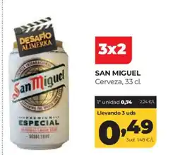 Alimerka SAN MIGUEL Cerveza oferta