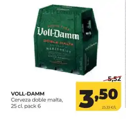 Alimerka VOLL-DAMM Cerveza doble malta oferta