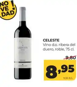 Alimerka CELESTE Vino d.o. ribera del duero, roble oferta