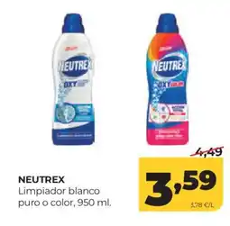 Alimerka NEUTREX Limpiador blanco puro o color oferta