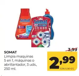 Alimerka SOMAT Limpia maquinas 5 en 1, máquinas o abrillantador oferta