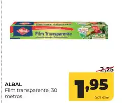 Alimerka ALBAL Film transparente oferta