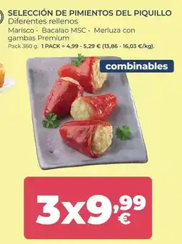La Sirena Premium - selección de pimientos del piquillo oferta