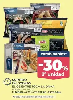La Sirena Vici - surtido de gyozas oferta