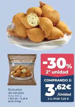 La Sirena Bunuelos de bacalao oferta