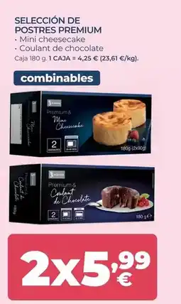 La Sirena Premium - selección de postres oferta