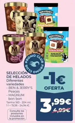 La Sirena Bm - seleccion de helados oferta
