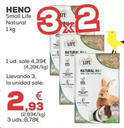Kiwoko Small life - heno natural oferta