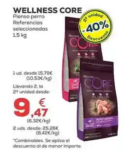 Kiwoko Wellness core - pienso perro oferta