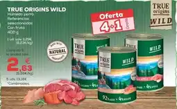 Kiwoko True origins - wild humedo perro oferta