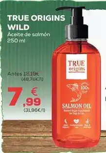 Kiwoko True origins - wild aceite de salmon oferta