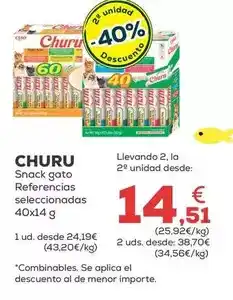 Kiwoko Churu - snack gato oferta
