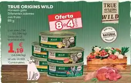 Kiwoko True origins - wild humedo gato oferta