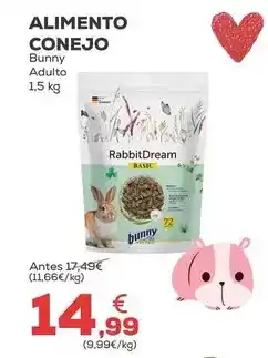 Kiwoko Bunny nature - alimento conejo oferta