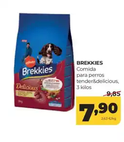 Alimerka BREKKIES Comida para perros tender&delicious oferta
