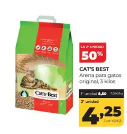 Alimerka CAT'S BEST Arena para gatos original oferta