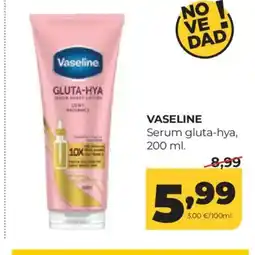 Alimerka VASELINE Serum gluta-hya oferta