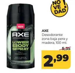 Alimerka AXE Desodorante zona baja pera y madera oferta